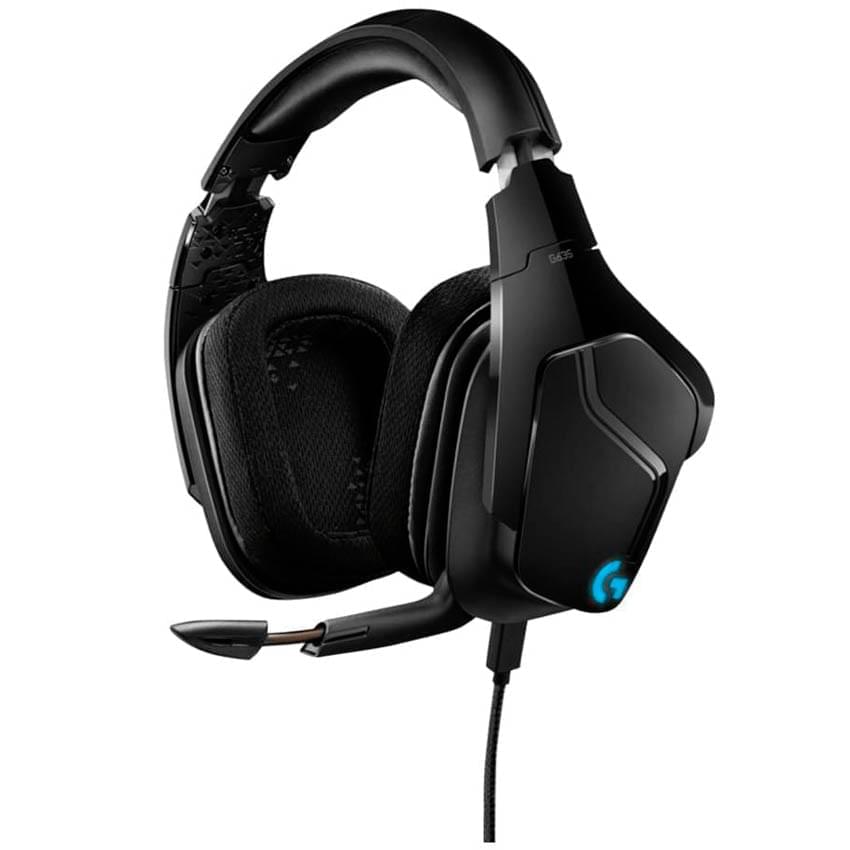 Auricular Logitech G635 Lightsync 7.1 Negro